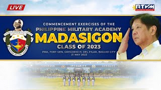 Commencement Exercises of the Philippine Military Academy ‘MADASIGON’ Class of 2023 [upl. by Eileen241]