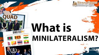 PSIR Optional Free Crash Course  What is Minilateralism  Free Mains Answer Writing  UPSC IAS [upl. by Ardene586]