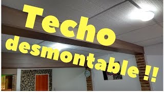 TECHO DESMONTABLE [upl. by Tombaugh]