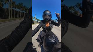 And Beyonce showed up in my playlist bikergirl motorcyclelife [upl. by Dimmick570]