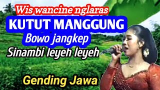 KUTUT MANGGUNG GENDING JAWA KLASIK [upl. by Harpp]