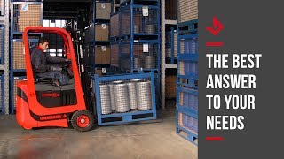 Compact electric forklifts  Mariotti Forklifts Corporate [upl. by Jonie]