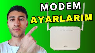 Mənim Modem Ayarlarım ✅ Nokia GPON Aztelekom İnternet [upl. by Boyer133]