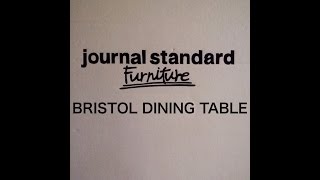 ジャーナルスタンダードの家具 journal standard Furniture BRISTOL DINING TABLE [upl. by Ylrehs]