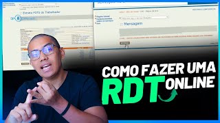 RDT ONLINE  APRENDA COMO FAZER [upl. by Perseus]