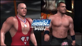 WWE HCTP Kurt Angle vs Chris Benoit Royal Rumble 2003 [upl. by Aicnelev764]