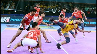 Telugu Titans 3632 Gujarat Giants  Match 111 Highlights  Pro Kabaddi League ProKabaddi PKL [upl. by Winn]