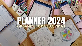 O Melhor Planner para 2024 Organize Todas as Áreas da Sua Vida [upl. by Nickie]