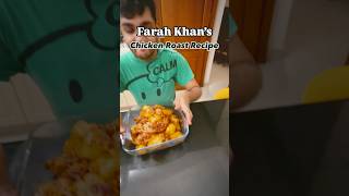 MY SON MAKING FARAH KHAN’s ROAST CHICKEN Recipecooking chickenrecipe foodlover [upl. by Ytsrik734]