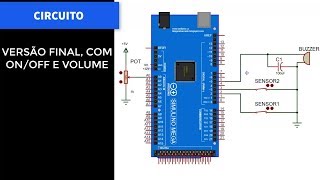 PROJETO SIMPLES PORÉM MUITO ÚTIL COM ARDUINO  ALARME [upl. by Atteuqahs]