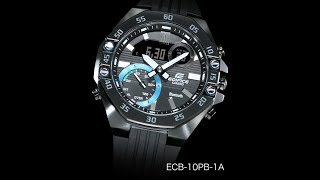 CASIO EDIFICE Smartphone Link ECB10PB1A [upl. by Haase149]