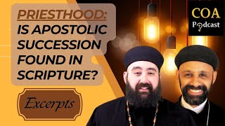 Priesthood Is Apostolic Succession Found in Scripture [upl. by Oriane593]