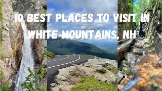 New Hampshire Travel Guide  10 Best Places to Visit in White Mountains [upl. by Nymrak834]