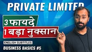 Ultimate Guide to Private Limited Company w CAAnoopBhatia  Business Basics EP 5 [upl. by Eibocaj]