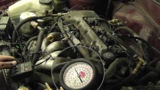 Misfire from restricted injectors  Chevy Prism Toyota 18L part 1 [upl. by Etnahsal]