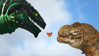 Ark Survival  ZILLA vs ALPHA 06 and VARAN Ep362 [upl. by Ruffo373]