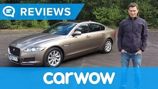 Jaguar XF 2018 saloon indepth review  Mat Watson Reviews [upl. by Coralyn191]