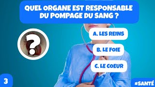 🧠 Quiz de culture générale  Santé Science Mode amp Plus 🎮 [upl. by Alathia525]