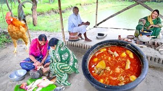 এই পদ্ধতিতে মুরগির মাংস রান্না করলে স্বাদে হবে সেরার সেরাpotato chicken curry by popi [upl. by Esinwahs]