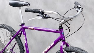 90s bike restoration  old mtb into fun commuter  Wheeler 2000 [upl. by Siramad]