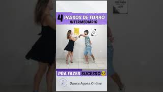 4 Passos de Forró Intermediário  Pra fazer Sucesso 😎 [upl. by Lyrad798]