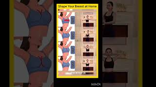 Shape breasts in home shorts yoga viralshorts absworkout26 [upl. by Anekahs]