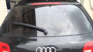 Heckscheibenwischer Audi A6 4f [upl. by Olney]