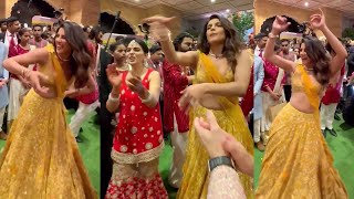 Priyanka Chopra and Isha Ambani Dance at Anant Radhika Wedding [upl. by Anthea]