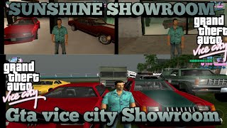 GTA VICE CITY 》》Showroom《《  ALL Best Cars [upl. by Wadesworth678]