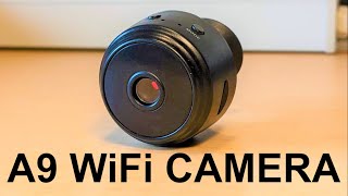 A9 Mini WiFi Camera Review [upl. by Georgianne]