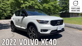 2022 Volvo XC40 T5 RDesign w Polestar Optimization  Car tour [upl. by Tandie85]