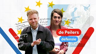 Ik vind het naïef om geen rekening te houden met oorlog  De Peilers EU 3 over defensie [upl. by Nywra]