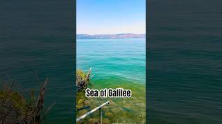 Sea of Galilee🌟 Capernaum Israel Biblical site❤️🙏 israel holyland jerusalem [upl. by Yenhpad950]