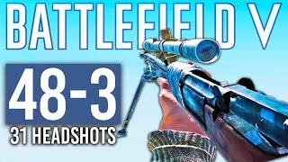 BEST Round WORST Sniper Battlefield 5 [upl. by Asirac]