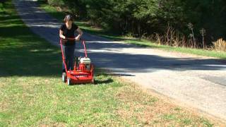 Operating the Classen Turf Rake [upl. by Aseret]