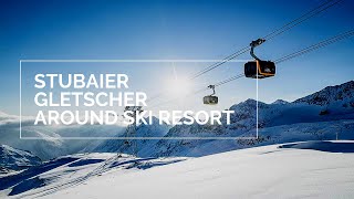 Around Ski Resort  Stubaier Gletscher 2020 [upl. by Hsot]