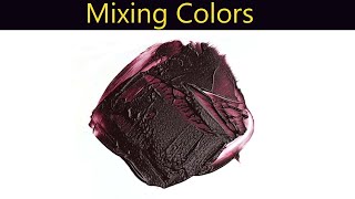 How To Make Dark Chocolate Color Paint  Mixing Colors [upl. by Athalee]