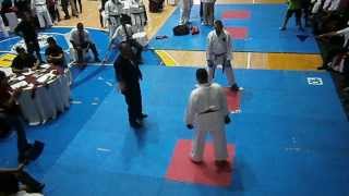 KUMITE Categoria MASTER NEGRO 3035 ADULTO AO SENSEI IVAN ZABALA [upl. by Aivatra9]