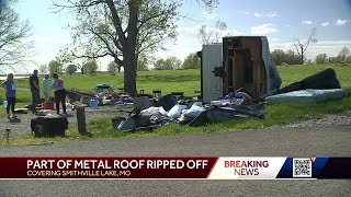 It was scary Clay County family loses RV their only home during tornado in Smithville [upl. by Rellek980]