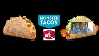 Jack In The Boxs Nacho Monster Taco REVIEW [upl. by Arretahs]