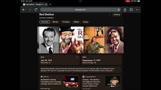 Happy Heavenly 111th Birthday Red Skelton [upl. by Khalsa949]