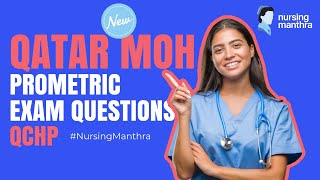 Qatar MOHNursing Exam QuestionsQCHP Prometric Exam QuestionsQatar prometric question bank [upl. by Mycah]