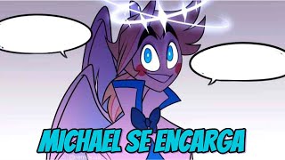 MICHAEL SE ENCARGA HAZBIN HOTEL COMIC ESPAÑOL LATINO [upl. by Darrelle383]