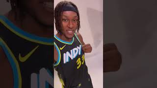 Tyrese Haliburton amp Myles Turner React To New CITY EDITION Uniforms  Indiana Pacers [upl. by Bertrando]