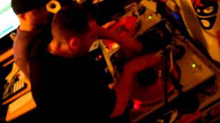 video Statik Selektah amp Scram Jones in the studio and scratching [upl. by Goldarina153]