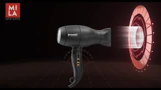 PROXELLI  Professional Hair Dryer MILA [upl. by Abagael]