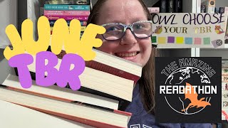 June “Owl Choose Your TBR” ft The Amazing ReadathonJune 2024 TBR [upl. by Jamel35]