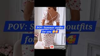 SUNDRESSES summer dresses outfit ideas subscribe fashion shorts trending reels explore fyp [upl. by Meli]