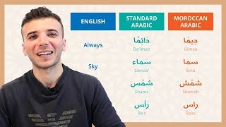 Heres Why Moroccan Arabic Darija is so Different from Modern Standard Arabic [upl. by Akinihs547]