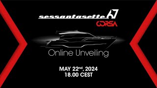 Cranchi Sessantasette 67 ft CORSA  Online Unveiling  Live [upl. by Hsiri45]